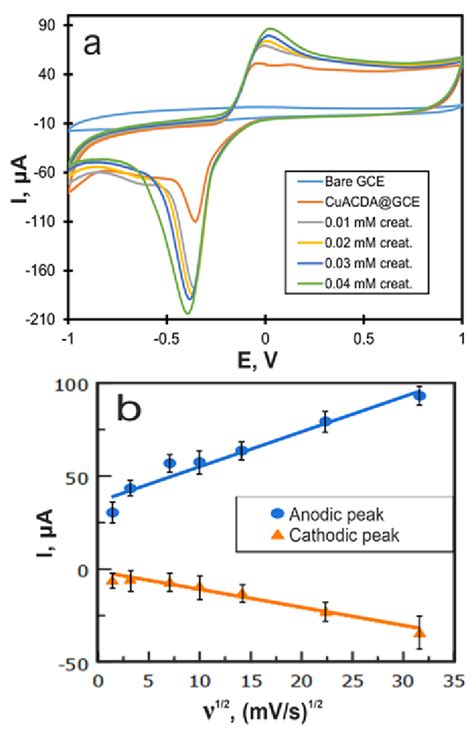 Cyclic Voltammograms Of Bare Gce And Cuadcagce In Absence And In Download Scientific Diagram