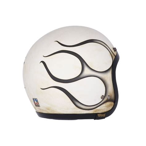 Casque Jet XXL Crash White Modification Motorcycles