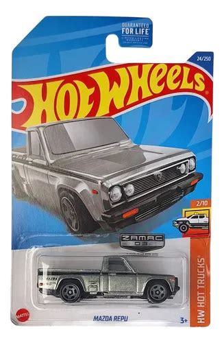 Carrinho Hot Wheels Mazda Repu Zamac Cinza Frete Gr Tis