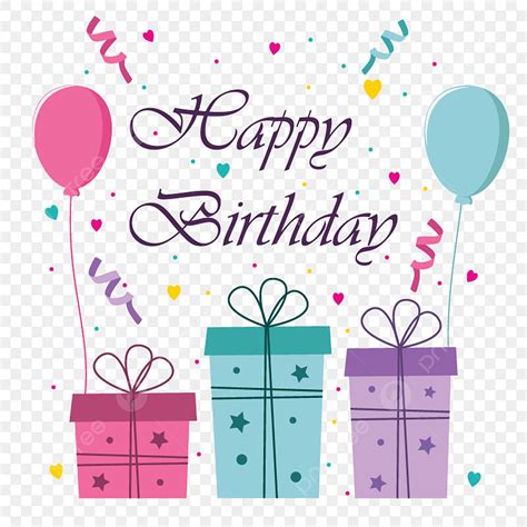 Happy Birthday Greeting Vector Hd Images Cute Happy Birthday Greeting