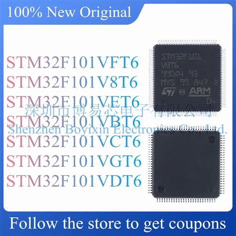 NEW STM32F101VFT6 STM32F101V8T6 STM32F101VET6 STM32F101VBT6