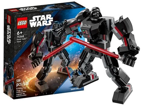 LEGO STAR WARS 75368 MECH DARTHA VADERA zestaw klocków dla dzieci 6