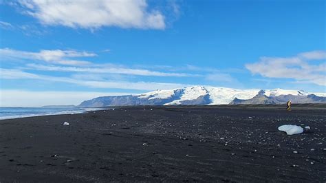 Island Iceland Diamond Beach Eystri Fellsfjara Stkone On Vacation