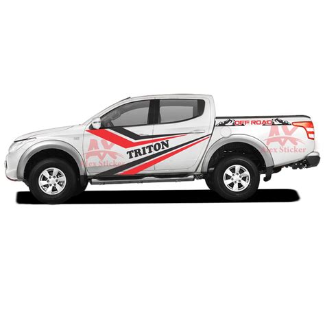 Jual Stiker Triton Sticker Mobil Mitsubishi Triton Toyota Hilux Off