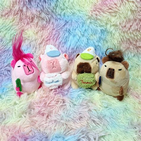 Jual Gantungan Tas Capybara Gantungan Kunci Viral Capybara Labubu