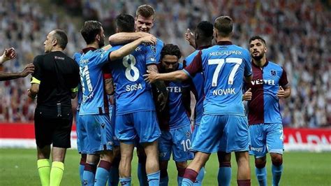 Trabzonspor Antalyaspor maçının ilk 11 leri