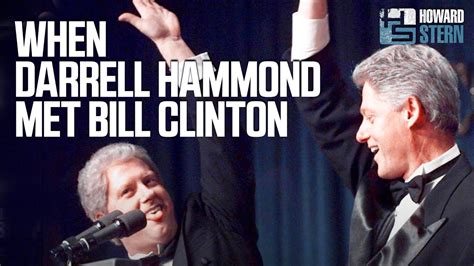 When Darrell Hammond Met President Bill Clinton 2001 YouTube