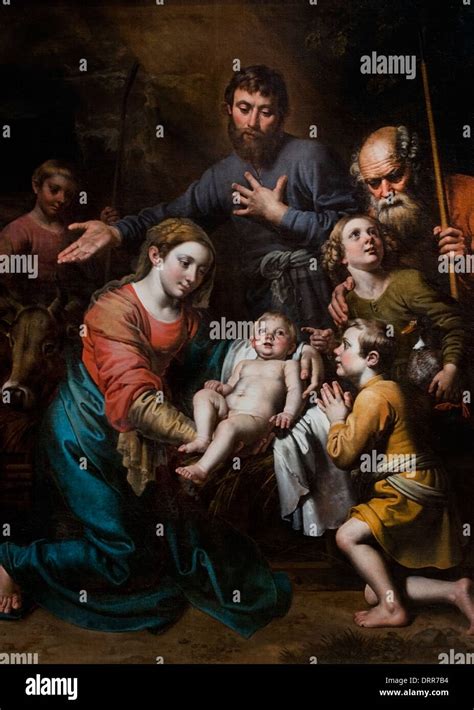 The Adoration Of The Shepherds By Theodoor Thedore Van Loon 1581 1649