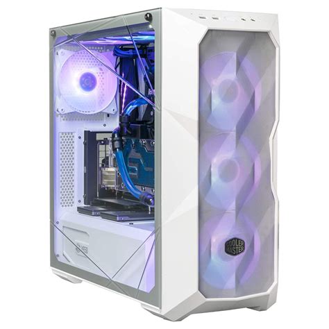 Cooler Master Masterbox Td500 Mesh Mid Tower White Gaming Cabinet Ga