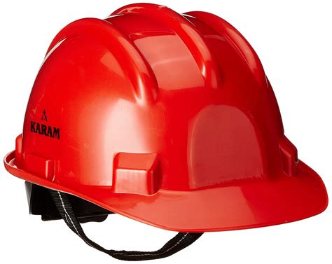 Karam Safety Helmet Pn Shelmet Ratchet Type With Plastic Cradle