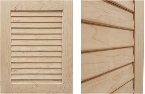 New False Louver Cabinet Door Keystone Wood Specialties