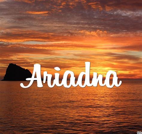 Nombre Ariadna Name Ariadna Ariadna Nombre Name