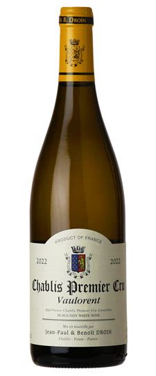 Domaine Jean Paul Beno T Droin Chablis Er Cru Vaulorent Sku