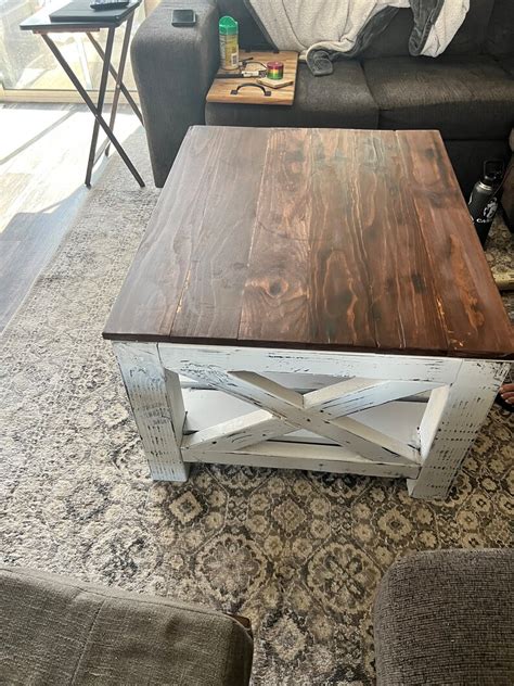 Farm House Coffee Table Etsy