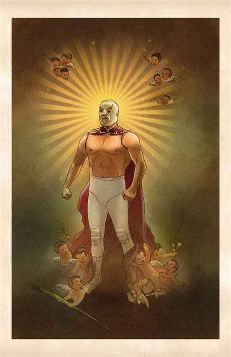 Santo De Mi Devocion By Adolfo Martinez Carteles De Lucha Libre