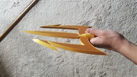 Dcau Aquaman Trident 3d Model 3d Printable Cgtrader