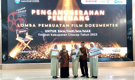 Smk Negeri Nusawungu Juara Lomba Pembuatan Film Dokumenter Untuk Sma