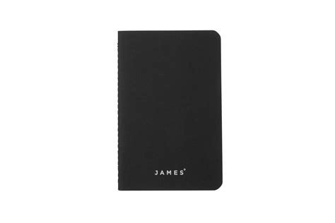 The James Brand The Daily Notebooks CO306955 11 Matte Black 3er Pack