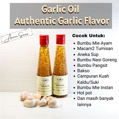 Jual Garlic Oil By Stacks Food Ml Minyak Bawang Putih Harum