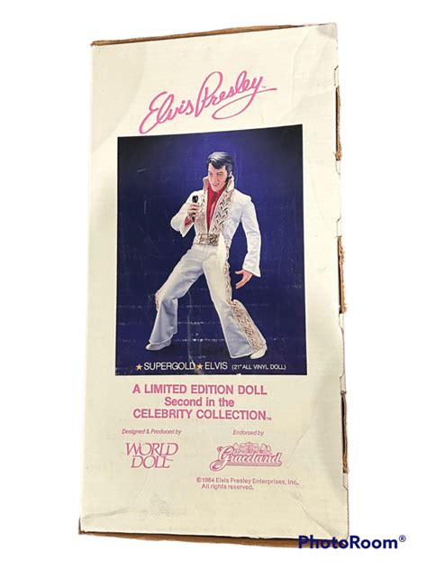 Elvis Presley Supergold Limited Edition World Doll Second In The Celebrity Collection