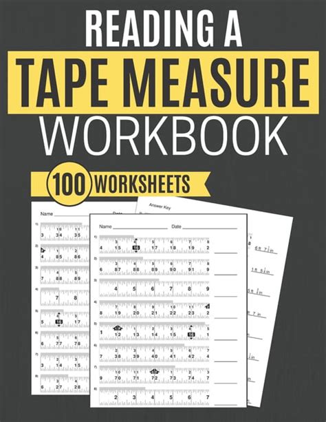 Reading A Tape Measure Worksheet