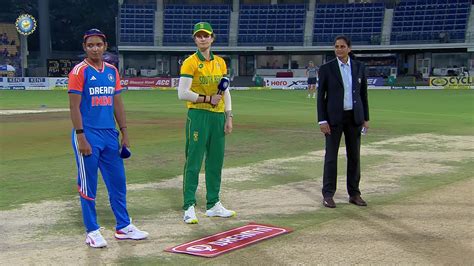 Watch Toss India Opt To Bowl Video Online HD On JioCinema