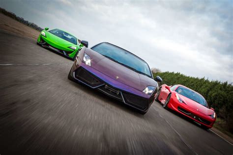 3 Car Supercar Experiences UK Wide Venues DrivingExperience