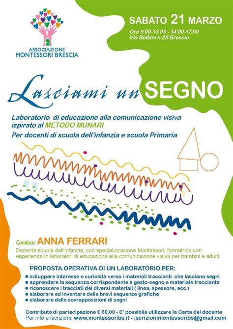 Associazione Montessori Brescia Lasciami Un Segno Laboratorio Di