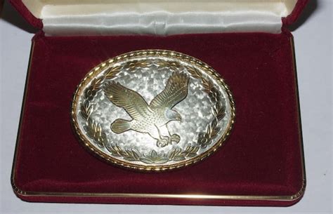 Eagle Belt Buckle by Crumrine Gold and by StetsonCollectibles