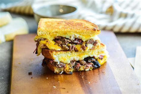 Brisket Grilled Cheese Sandwich Dude That Cookz