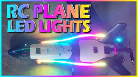 RC PLANE LED LIGHTS HOW TO INSTALL AND WHAT YOU NEED YouTube