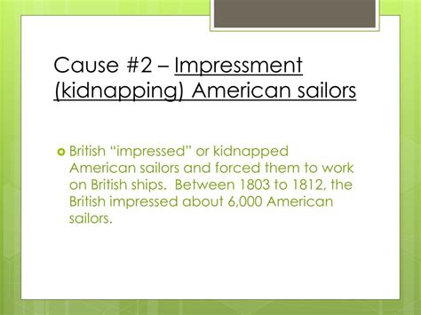 PPT - Causes and Effects of the War of 1812 PowerPoint Presentation, free download - ID:3129575