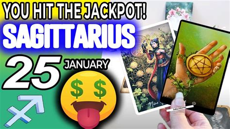 Sagittarius You Hit The Jackpot Horoscope For Today January