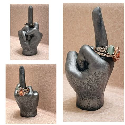 Middle Finger Ring - Etsy