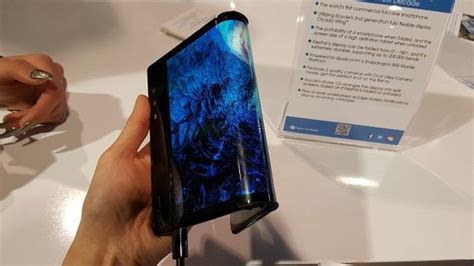 Ces 2019 세계 최초 中 폴더블폰 직접 만져보니 Zdnet Korea