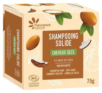 Fleurance Nature Shampoing Solide Cheveux Secs Huile De Coco Bio G