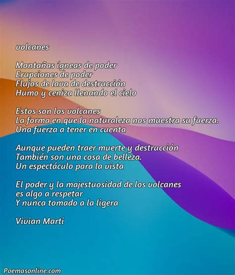 Cinco Mejores Poemas Sobre Volcanes Poemas Online