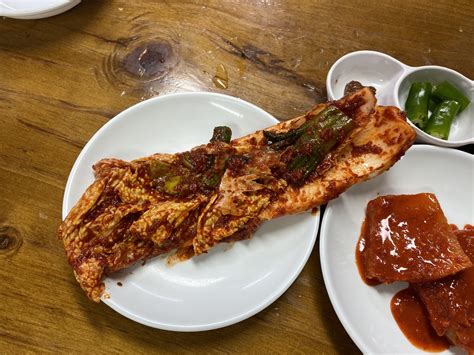 잇싸 겉절이 맛집 군산 장미칼국수