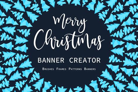 Christmas Banner Creator | Decorative Illustrations ~ Creative Market