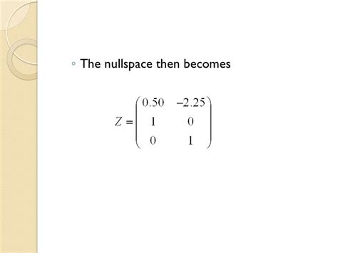 Searching A Linear Subspace Lecture Vi Deriving Subspaces There Are