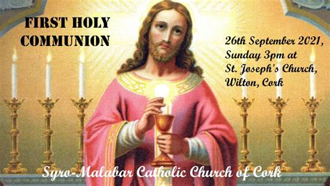 First Holy Communion Mass Syro Malabar Catholic Church Community