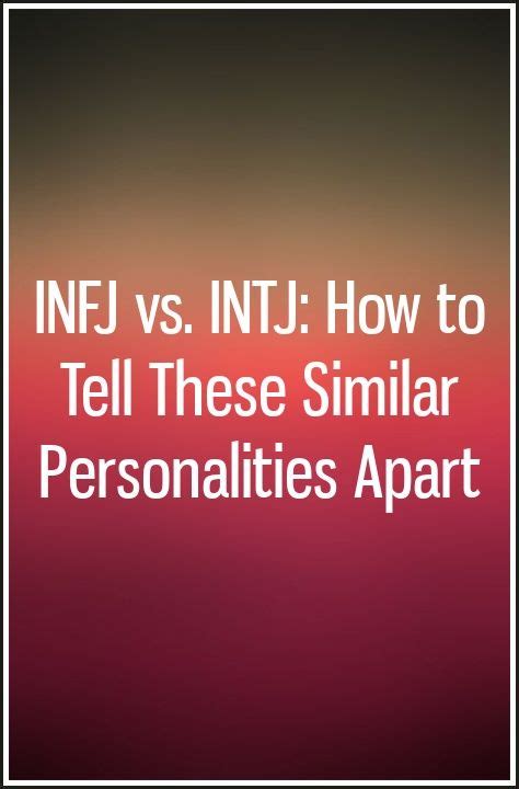 Infj Vs Intj How To Tell These Similar Personalities Apart Zodiac Most Compatible Zodiac Signs