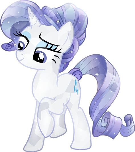 Crystal Rarity My Little Pony Rarity Crystal Ponies My Little Pony