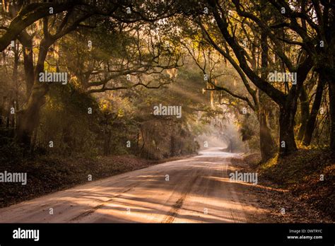 South Carolina Sunrise Stock Photo Alamy