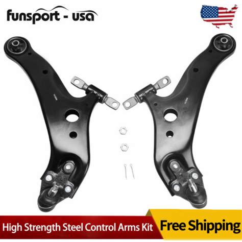 Pc Front Lower Control Arms W Ball Joints For Toyota Highlander Venza