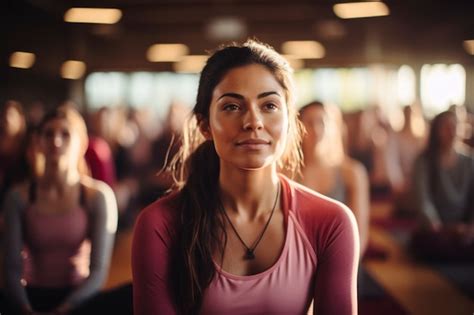 Cerrar Personas Haciendo Yoga En Interiores Foto Gratis