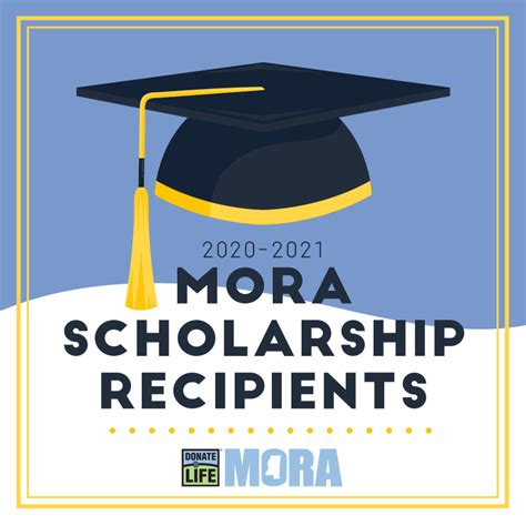 Mora Announces 2020 2021 Scholarship Recipients Mora