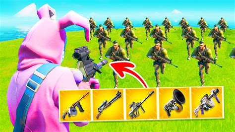 Alleen Mythic Loot Tegen Bots In Fortnite Season Youtube