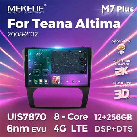 Mekede M Plus Wireless Carplay Android Auto Radio For Nissan Teana