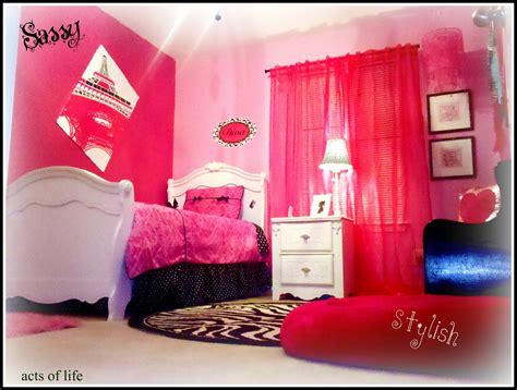 Acts Of Life Hot Pink Bedroom My Daughters Bedroom Project